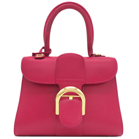 Delvaux Brillant Mini Box Calf Handbag