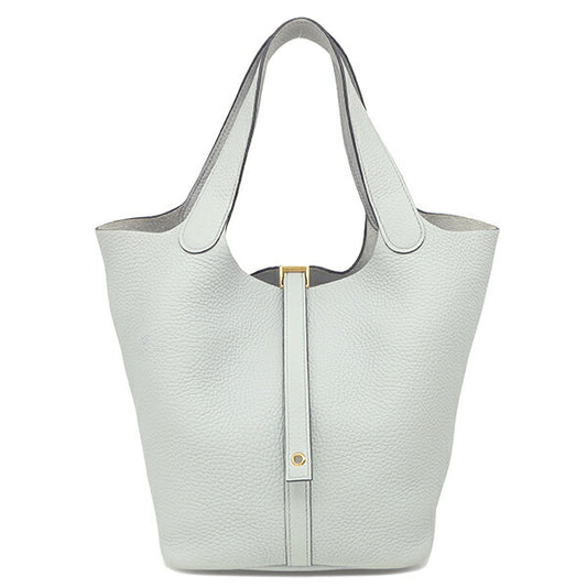 Hermes Picotin Lock MM Handbag Blue