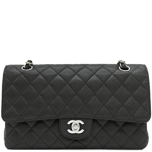 Chanel Caviar Skin Matelasse Flap Bag