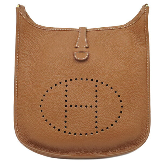 Hermes Evelyne III PM Shoulder Bag Gold