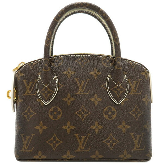 Louis Vuitton Shiny Monogram Canvas Lockit BB Handbag