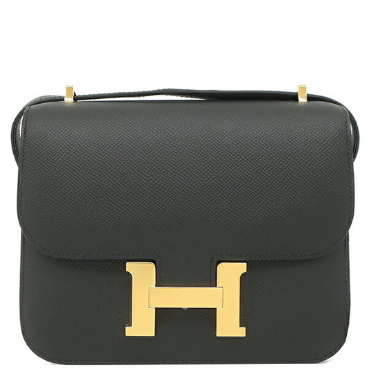 Hermes Constance 3 Mini Shoulder Bag Black