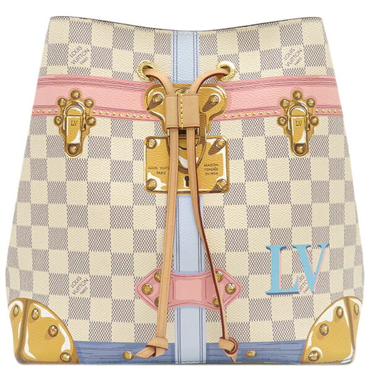 Louis Vuitton Damier Azur Canvas Neo Noe Shoulder Bag N41066