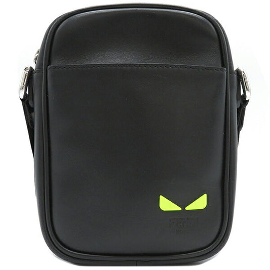 Fendi I See You Shoulder Bag Black Yellow