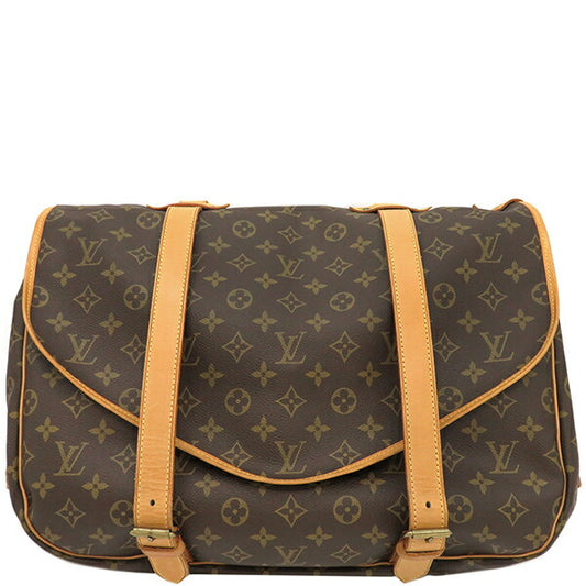 Louis Vuitton Monogram Canvas Shoulder Bag M42252