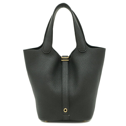 Hermes Picotin Lock PM Handbag Black