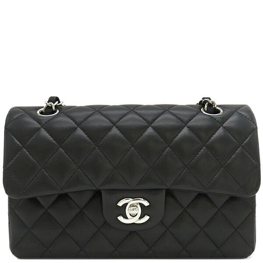 Chanel Lambskin Shoulder Bag Matelasse 23 Flap