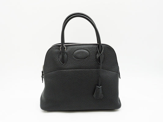 Hermes Bolide 31 Handbag Black/Silver