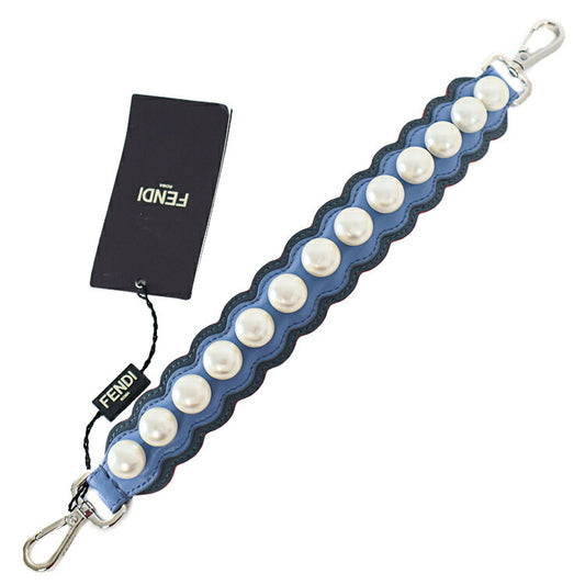 Fendi Mini Strap You Faux Pearl Leather Shoulder Strap