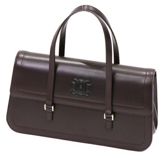 Celine Macadam Handbag Brown