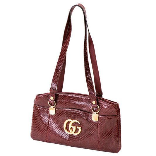 Gucci Python GG Marmont Women's Handbag