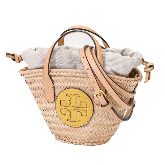 Tory Burch Ella Straw Mini Basket Bag