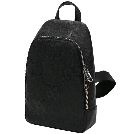 Gucci Jumbo GG Leather Crossbody Bag