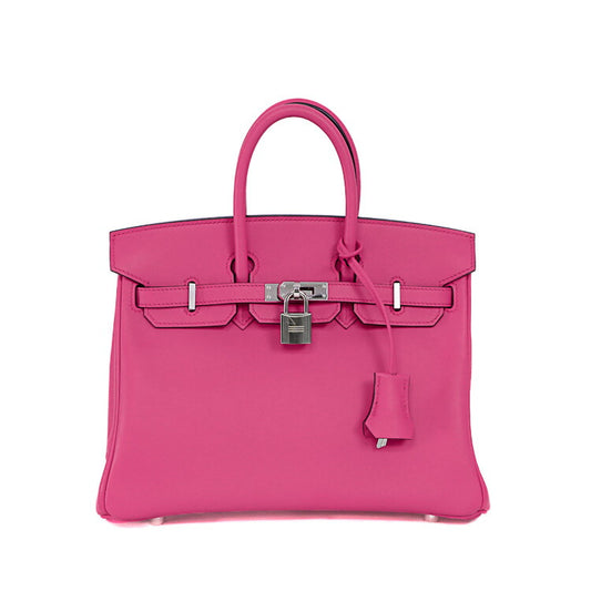 Hermes Birkin 25 Handbag Rose Shocking