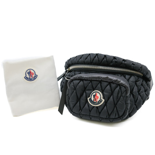 Moncler Nylon Belt Bag Black