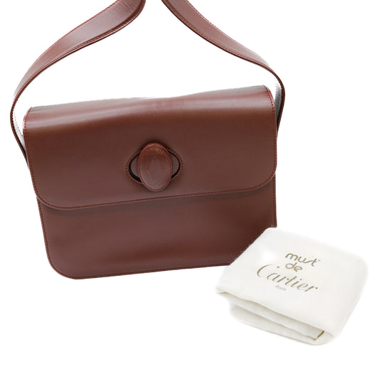 Cartier Must Line Leather Shoulder Bag
