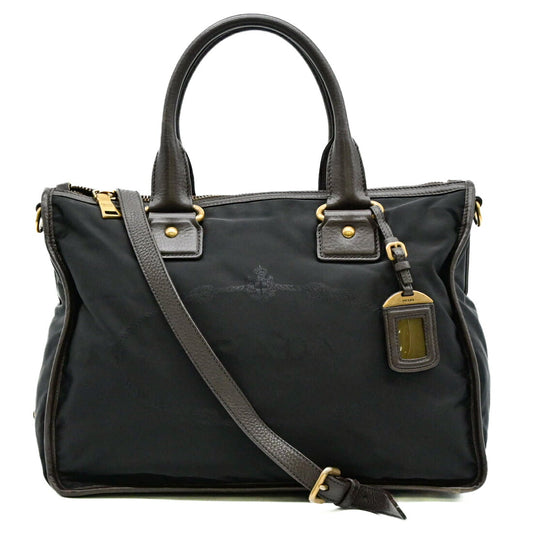 Prada Nylon 2WAY Tote Handbag