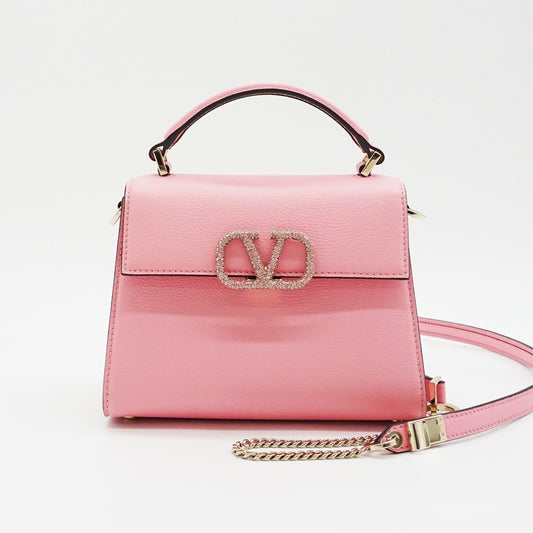 Valentino V-Sling Jewel Embroidery Small Handbag