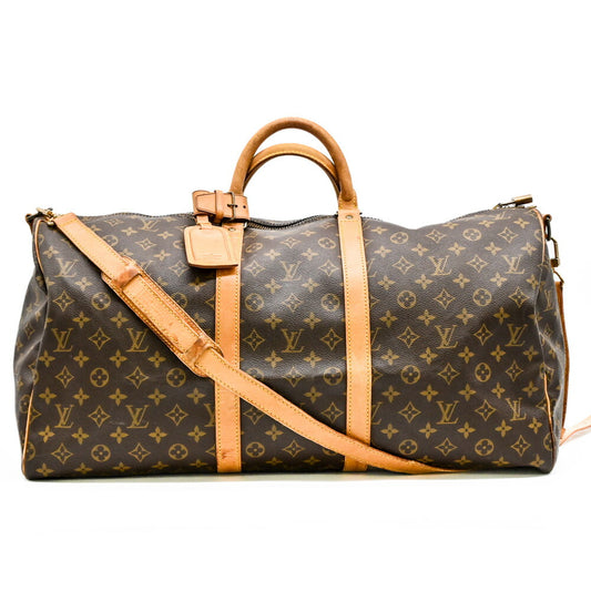 Louis Vuitton Epi Leather Monogram Keepall Bag