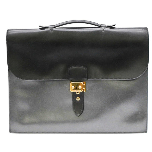 Hermes Sac a Depeche 38 Briefcase Leather