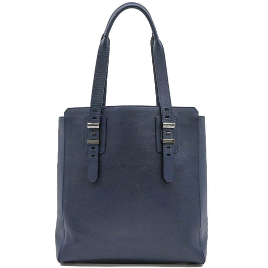Bvlgari Leather Buckle Tote Bag