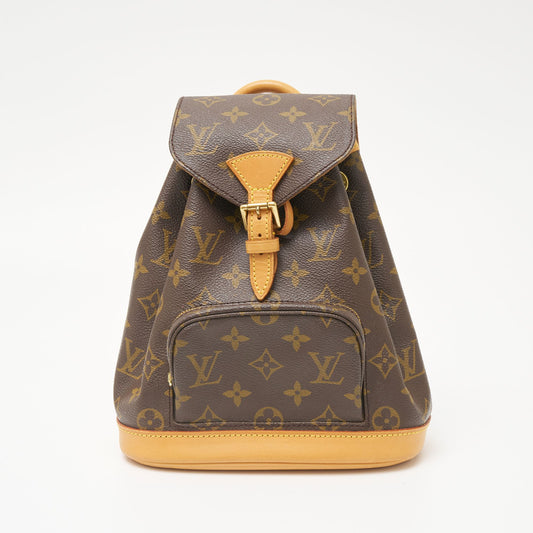 Louis Vuitton Mini Montsouris Backpack Monogram Canvas Leather