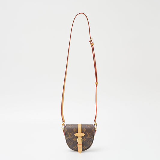 Louis Vuitton Micro Chantilly Monogram Canvas Leather Bag