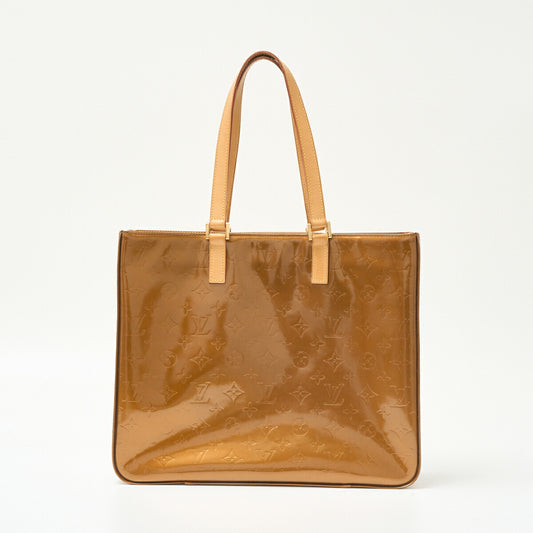 Louis Vuitton Monogram Vernis Leather Columbus Tote M91134