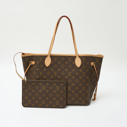 Louis Vuitton Neverfull MM Monogram Tote Bag