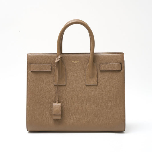 Saint Laurent Sac de Jour Leather Handbag