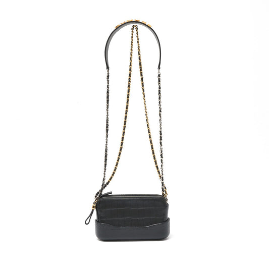 Chanel Gabrielle Chain Wallet Leather Shoulder Bag