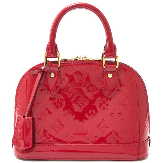 Louis Vuitton Alma BB Monogram Vernis Leather Bag
