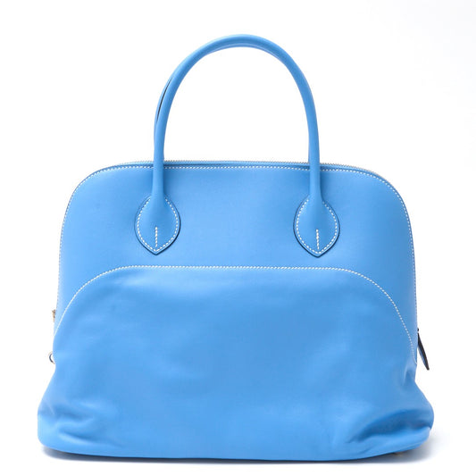 Hermes Bolide Relax 35 Handbag Blue