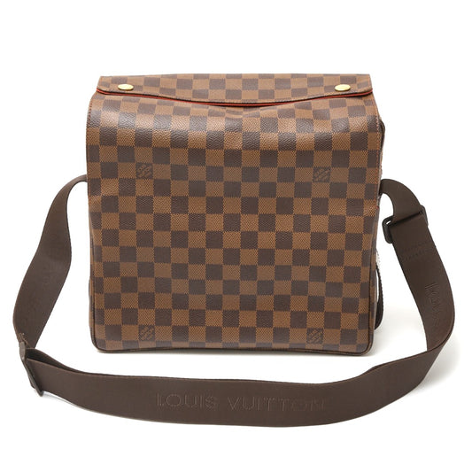 Louis Vuitton Damier Ebene Leather Crossbody Bag
