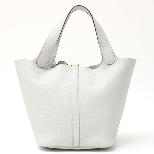 Hermes Picotin Lock MM Handbag Grey