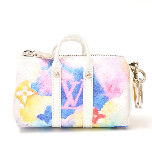 Louis Vuitton Monogram Watercolor Canvas Leather Charm