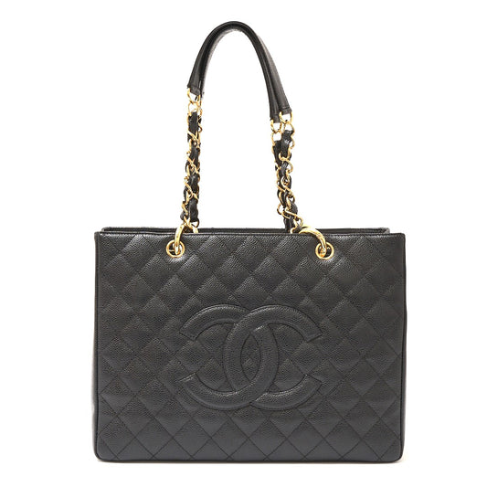 Chanel Caviar Skin GST Tote Bag