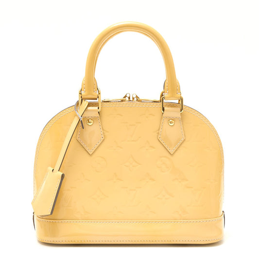 Louis Vuitton Alma BB Monogram Vernis Leather Bag