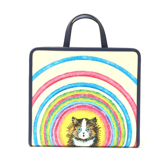 Gucci Children's Cat 2WAY Tote Bag PVC Leather