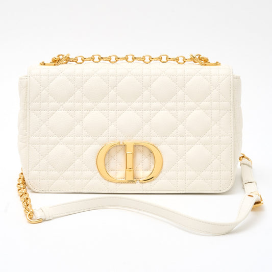 Dior Lambskin Caro Chain Shoulder Bag
