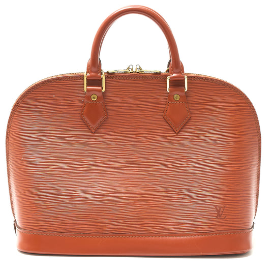 Louis Vuitton Alma PM Epi Leather Handbag