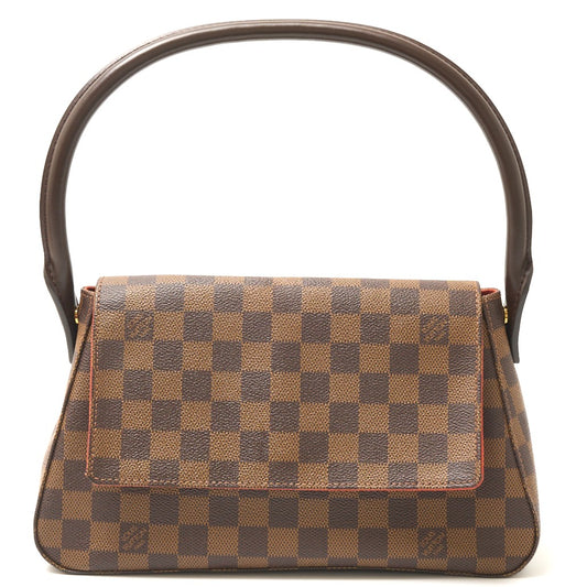 Louis Vuitton Damier Ebene Mini Looping Handbag