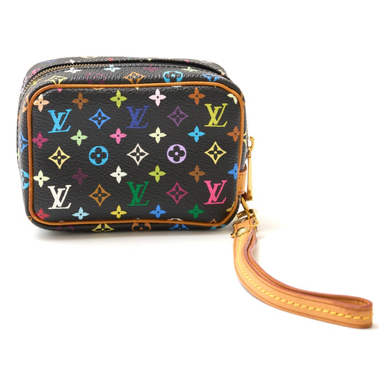 Louis Vuitton Monogram Multicolor Canvas Leather Pouch
