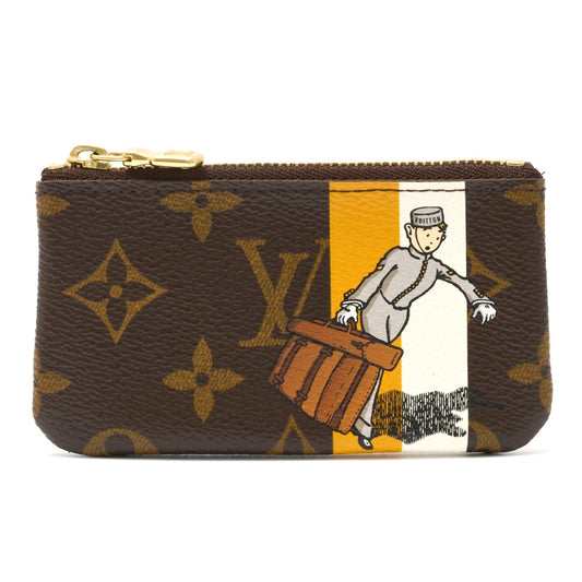 Louis Vuitton Monogram Groom Canvas Leather Pochette