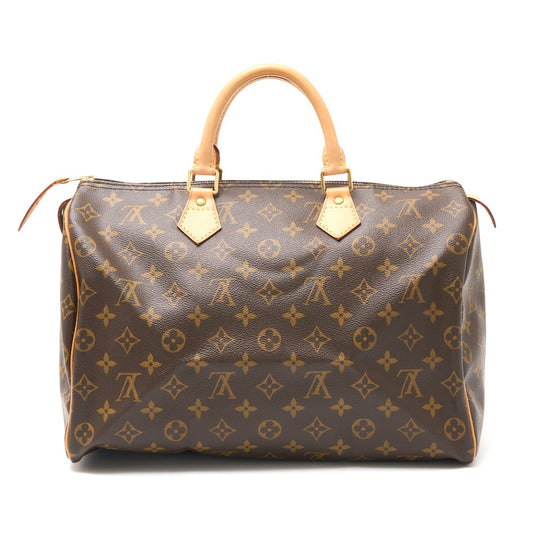 Louis Vuitton Speedy 35 Monogram Leather Handbag