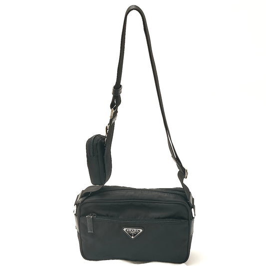 Prada Re-Nylon Crossbody Bag Black