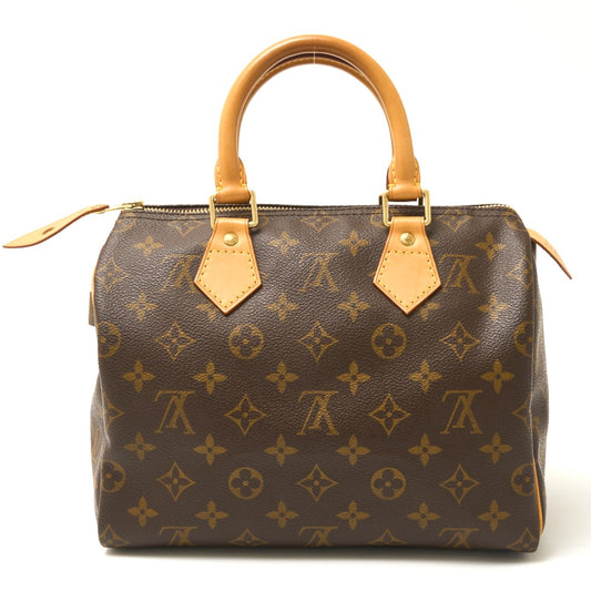 Louis Vuitton Monogram Leather Speedy 25 Handbag