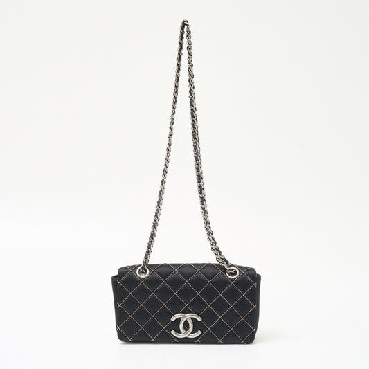 Chanel Satin Mini Chain Shoulder Bag