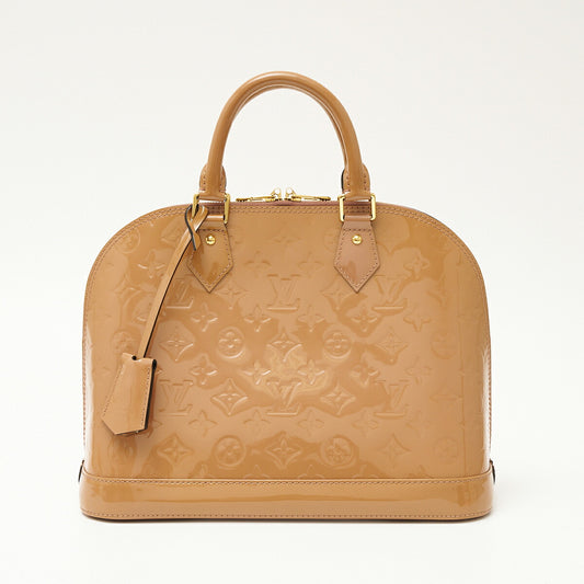 Louis Vuitton Alma PM Monogram Vernis Patent Leather Handbag