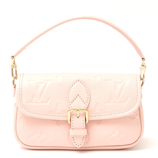 Louis Vuitton Nano Diane Monogram Leather Bag